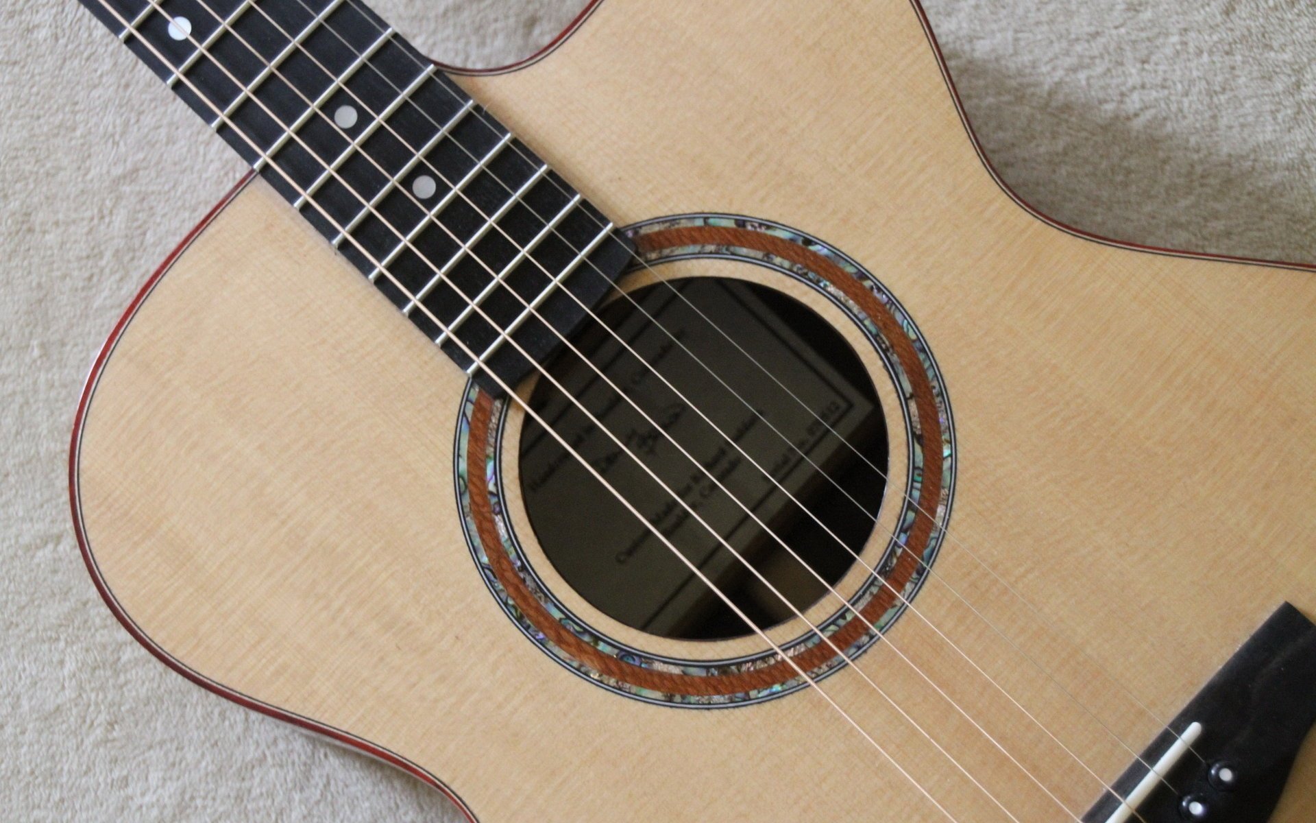 chitarra musica macro