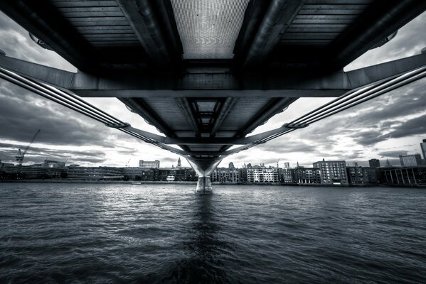 London England perfekte Bedingungen für die Aufnahme einer herrlichen Aussicht