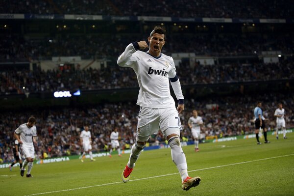 Joueur de football Cristiano Ronaldo