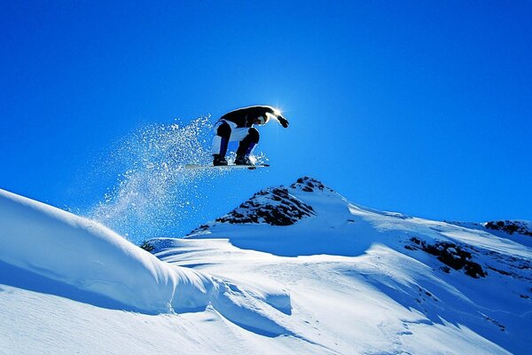 Snowboarder sind verzweifelte und Ausdauersportler