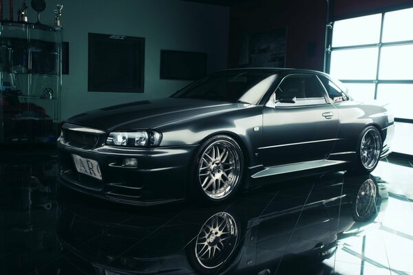 Nissan r34 skyline beautiful photo