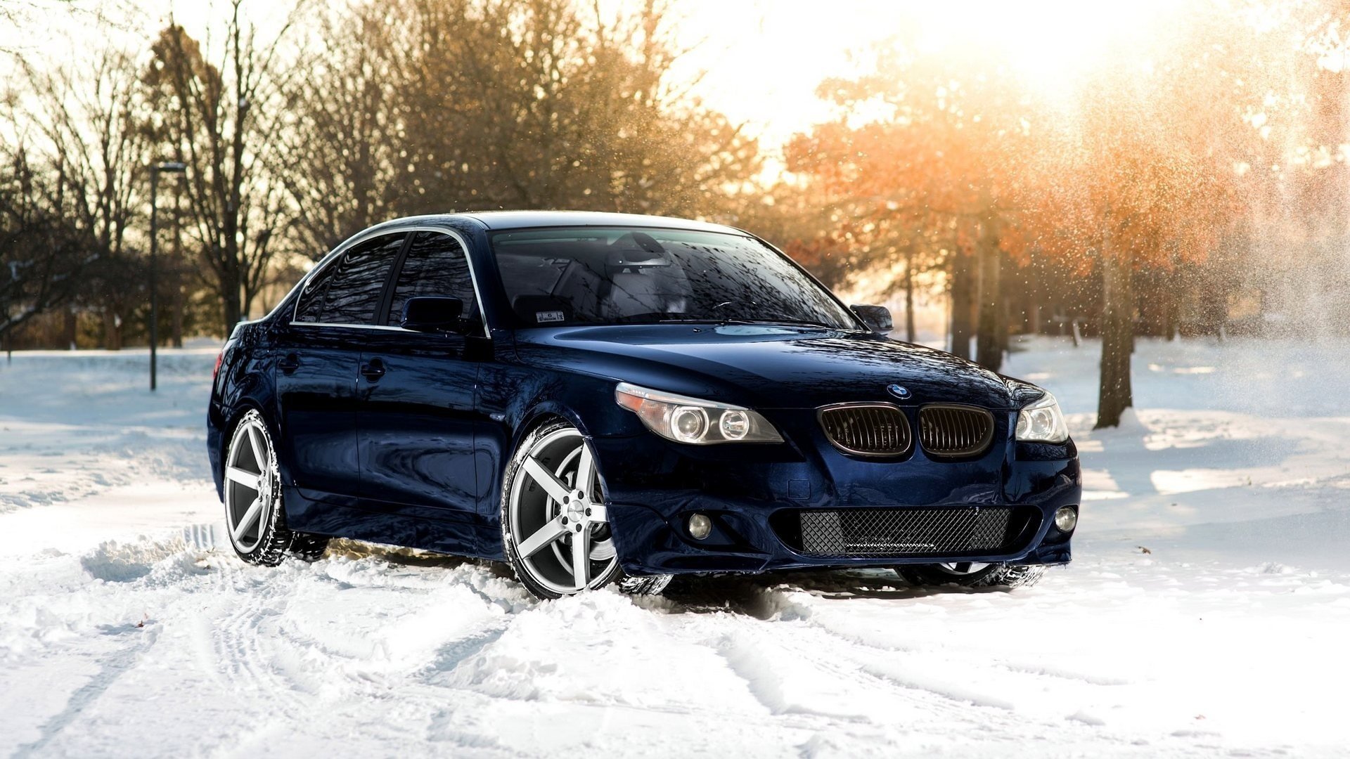 bmw m5 hiver hiver bmw neige vossen tuning neige m5 soleil tuning