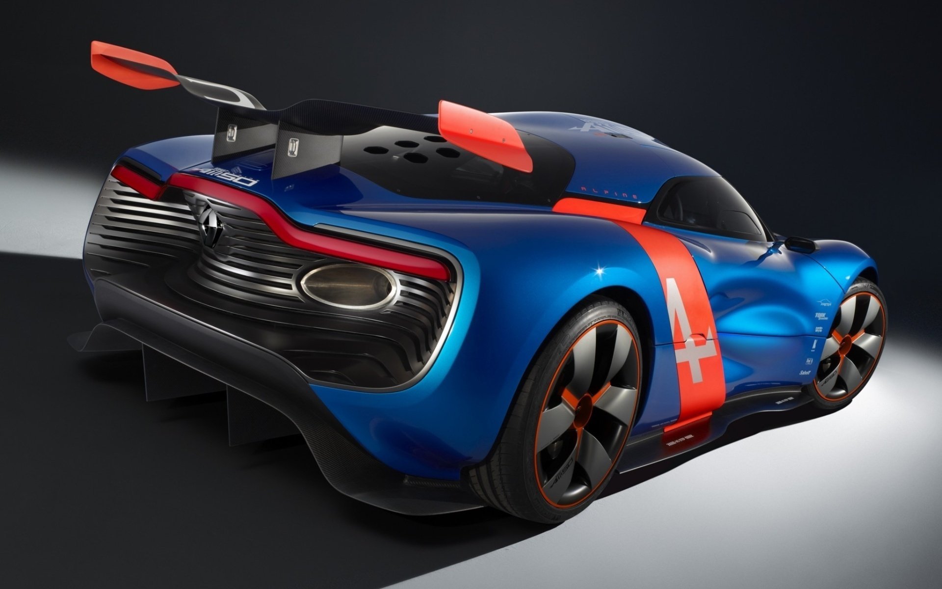 renault renault concept alpine a110-50 alpine vista trasera concepto