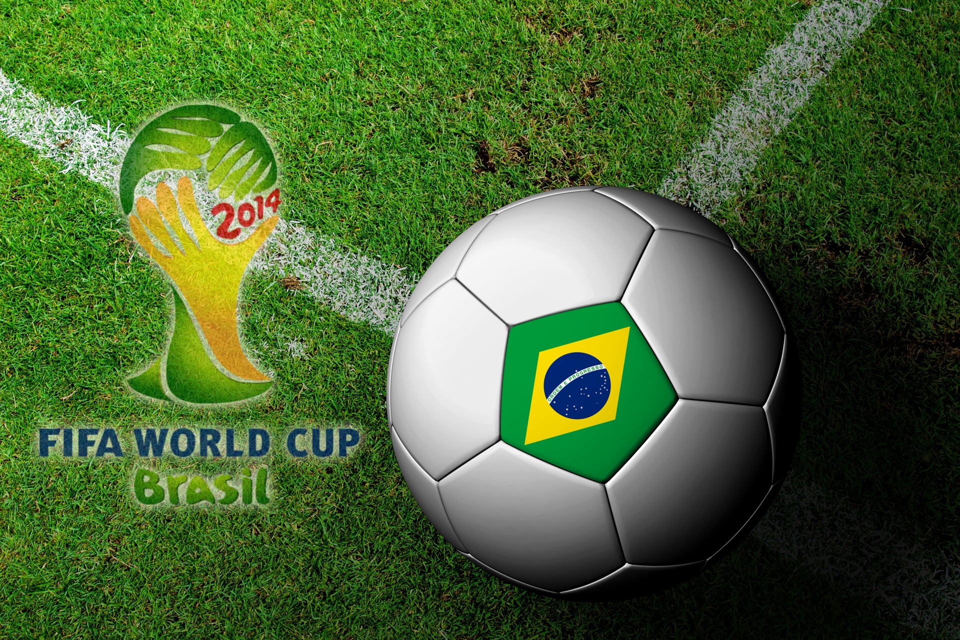 world cup ball flag football fifa 2014 brazil