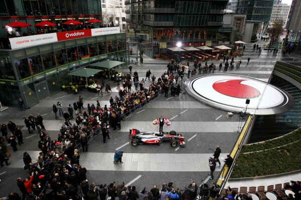 Presentazione pilota e auto di Formula 1