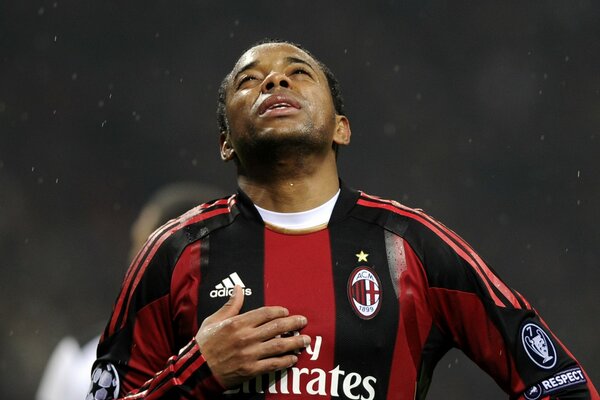 Robinho footballeur à Milan