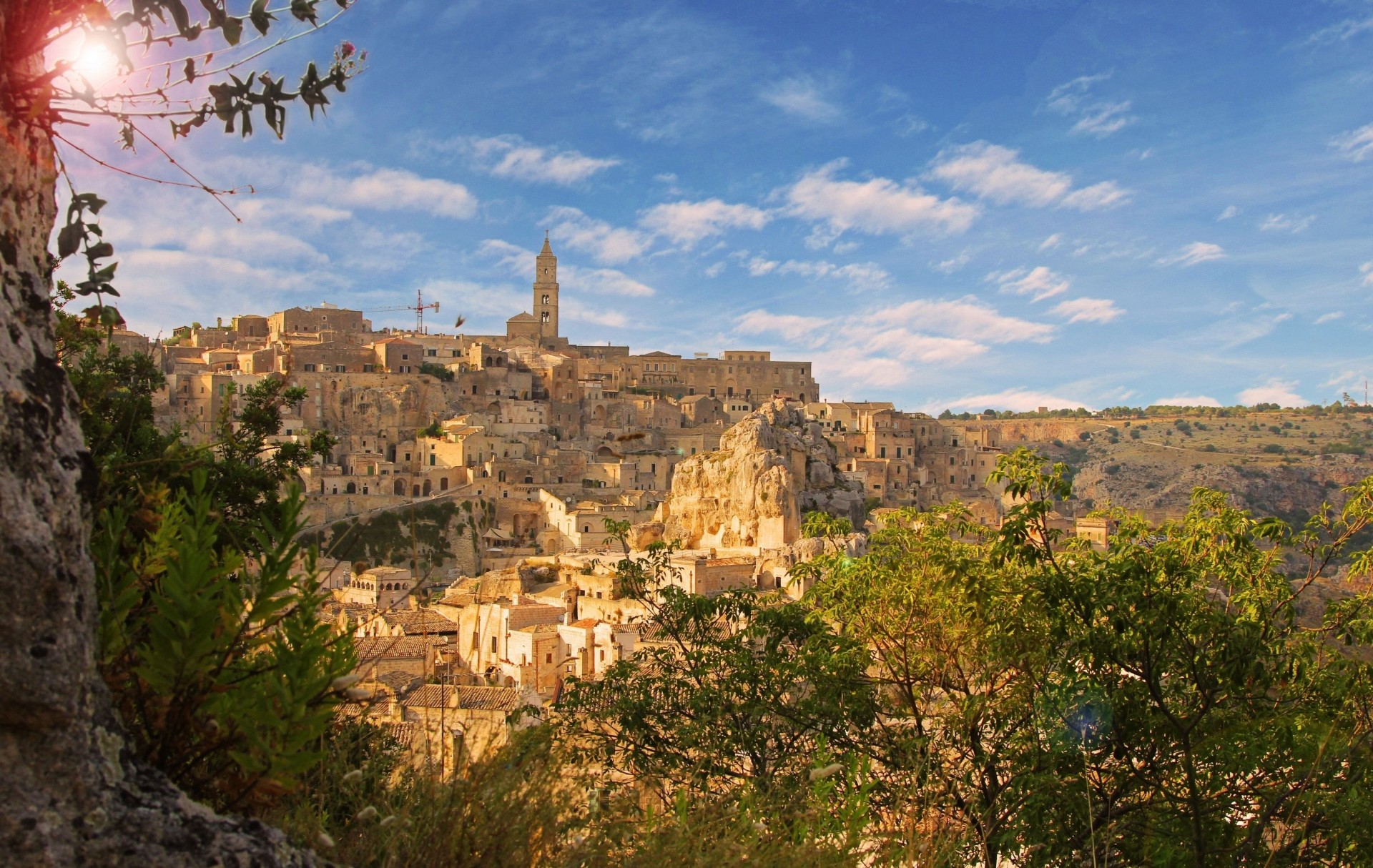 italia árboles panorama edificio casas