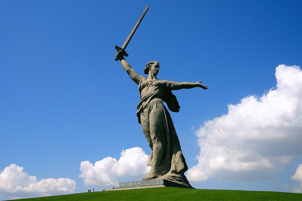 Motherland Statue in Russia