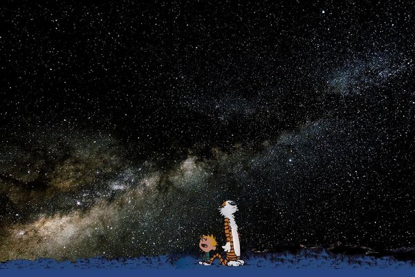 Calvin, Hobbes au bord de l univers