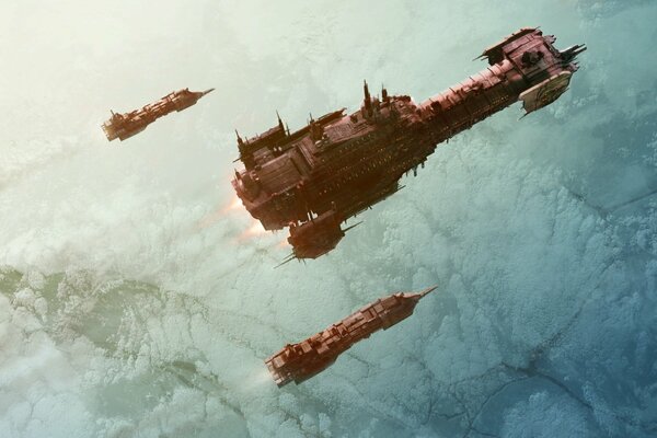 Space warships, strategy