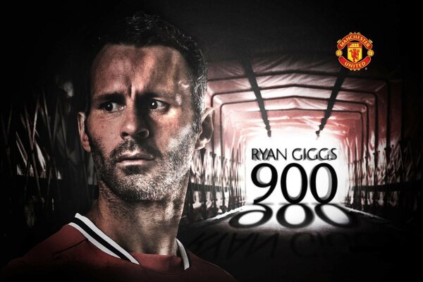 Ryan Giggs joueur de Manchester United