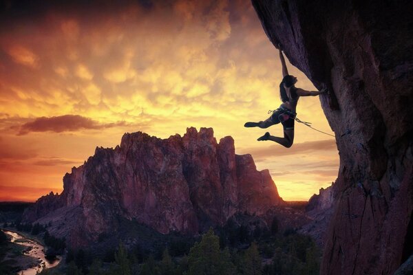 Escalada en roca de Oregon