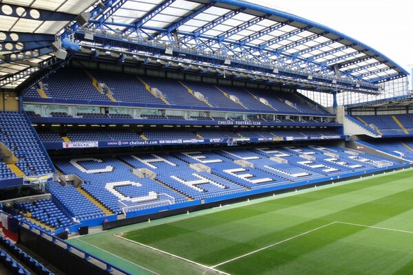 Estadio Stamford Bridge con el Chelsea FC