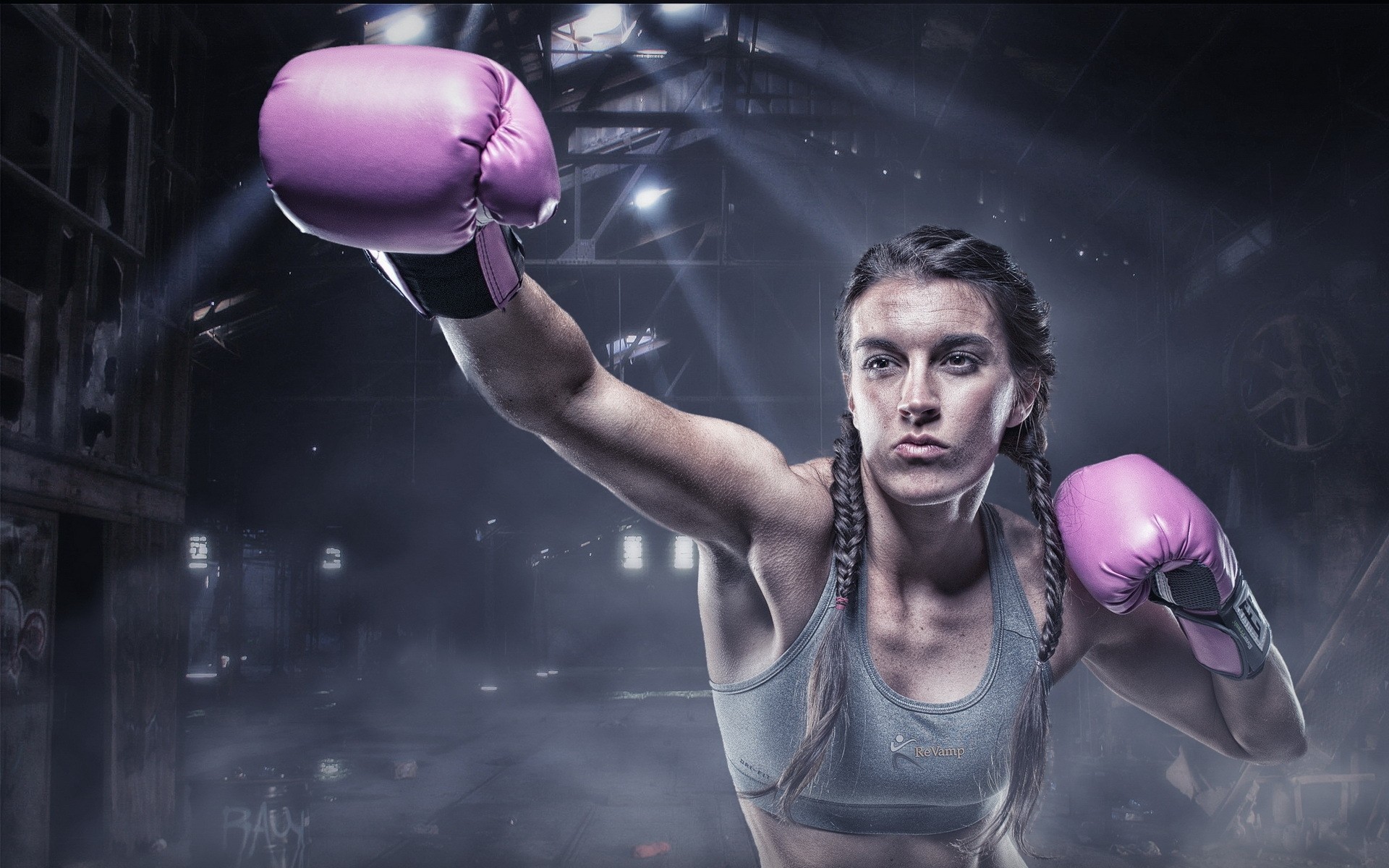 boxe ragazza sport