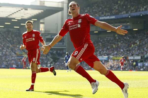 Premier League England, Liverpool auf der Lichtung