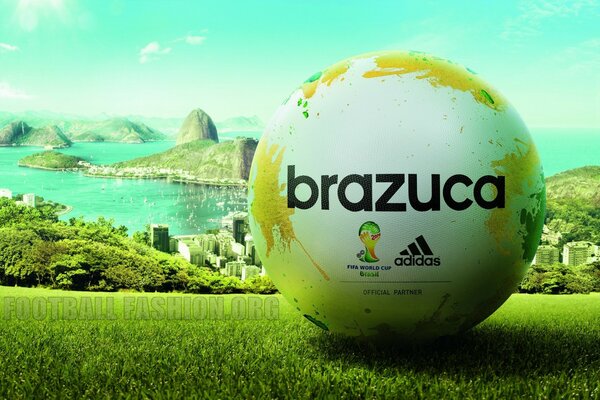 Balón de fútbol para el mundial de Brasil 2014