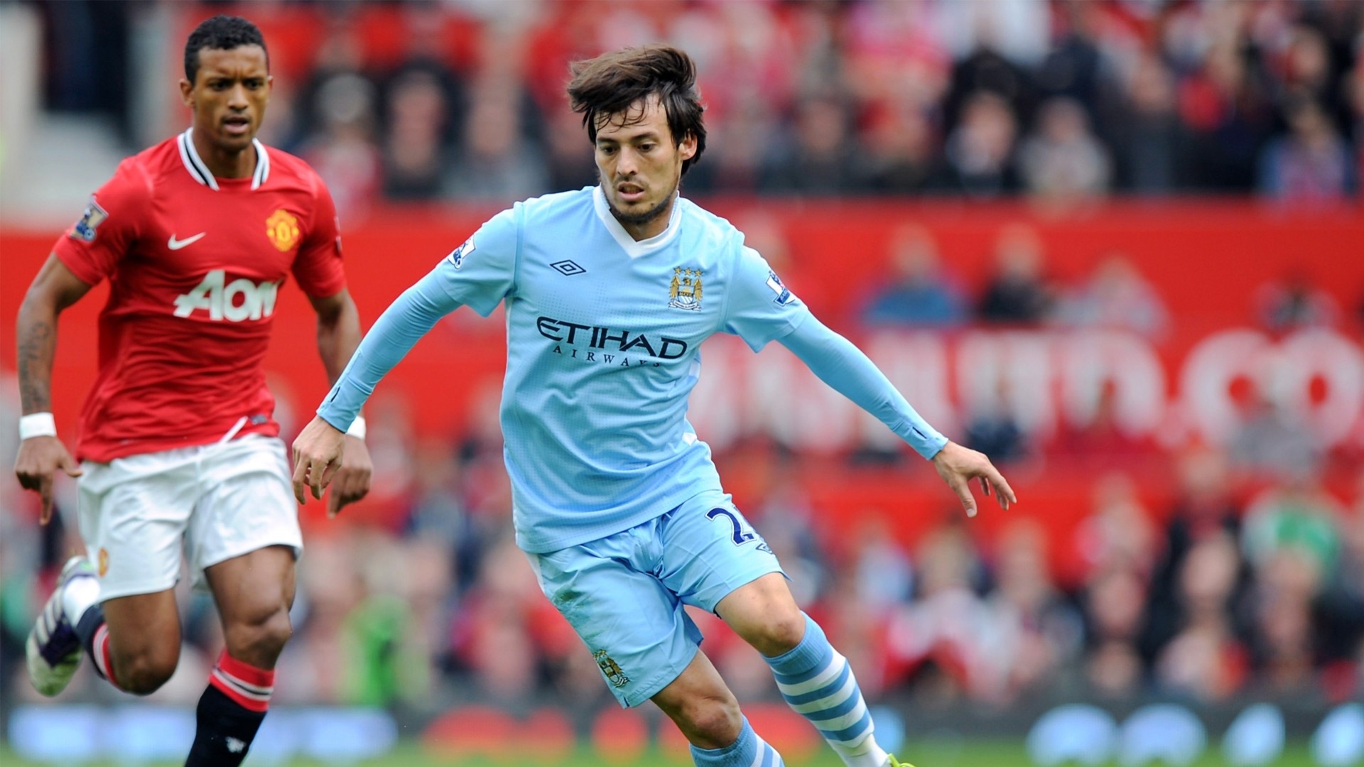 football david silva nani