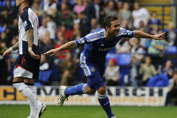 Fußballspieler Lampard vom FC Chelsea