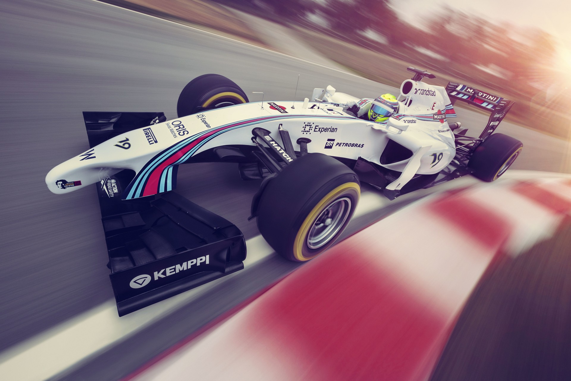 williams f1 team fw36 martini massa