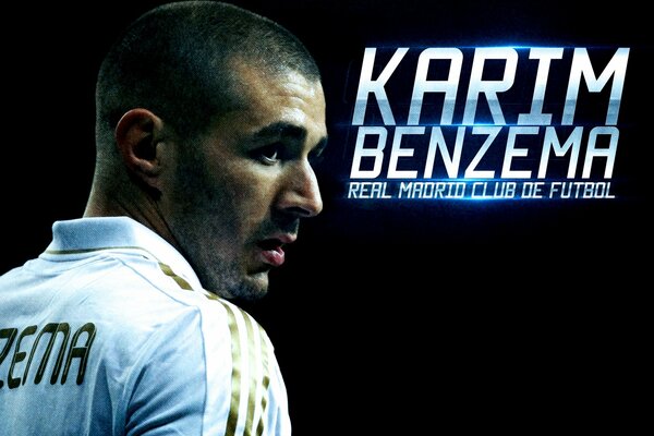 Der berühmte Fußballer Karim Benzema