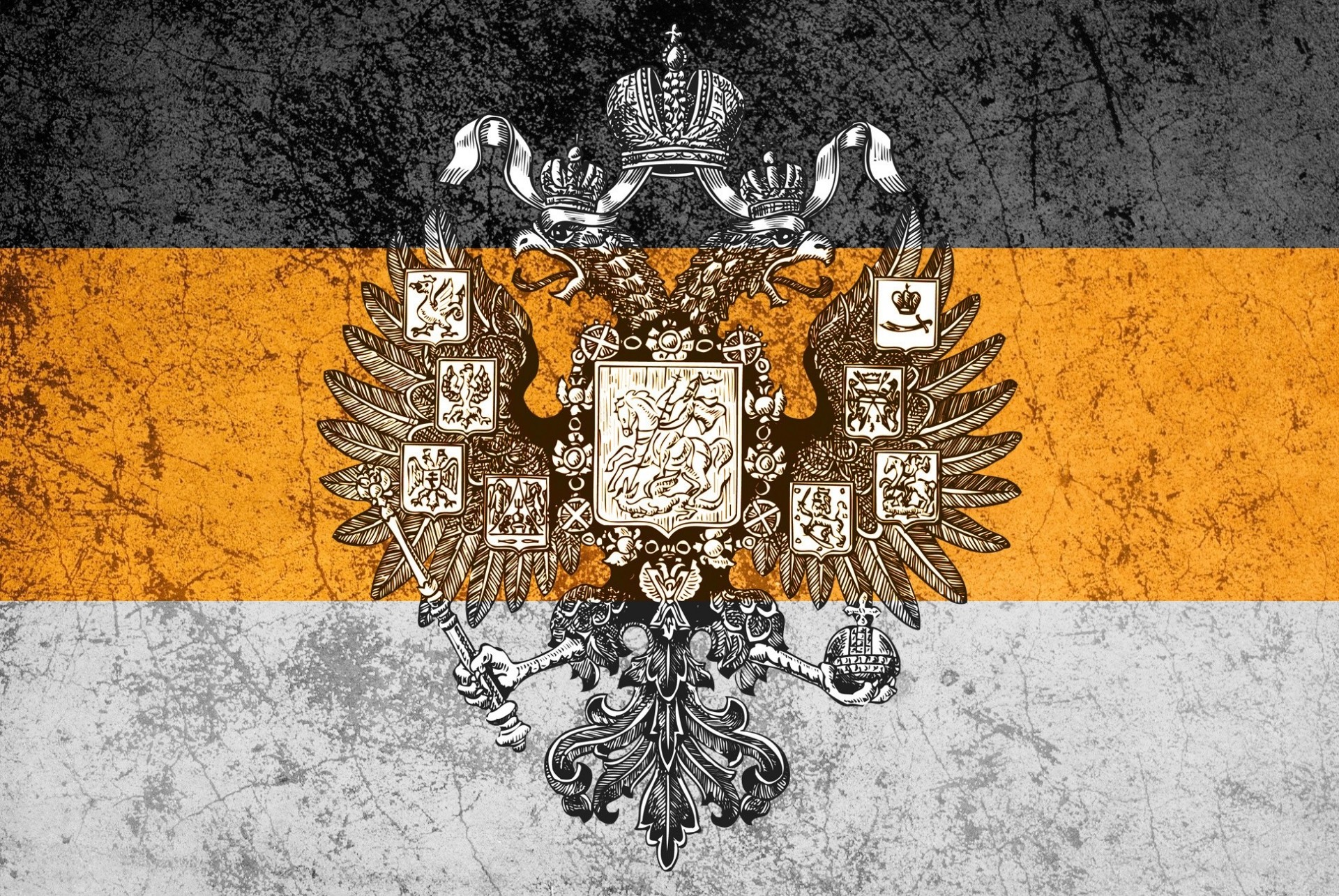 rusia escudo de armas bandera imperial