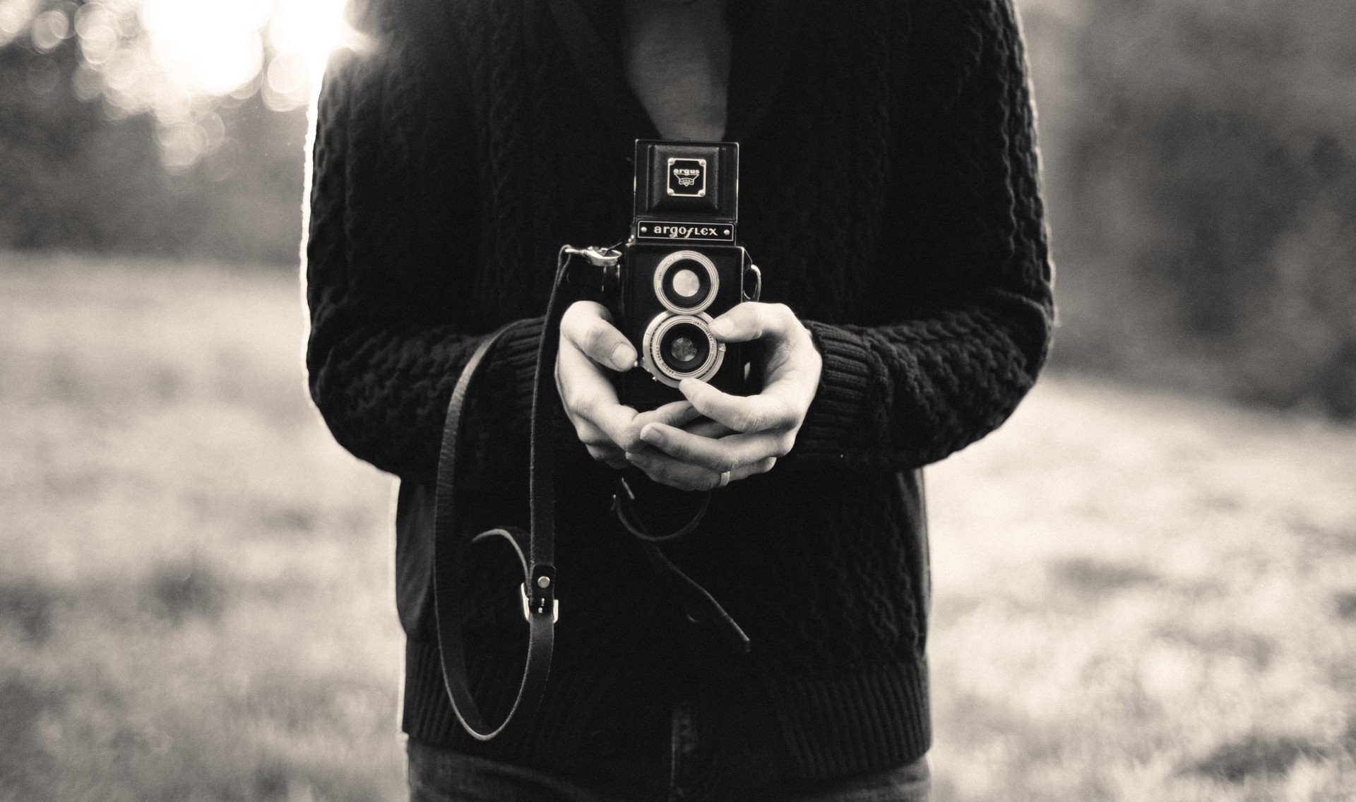 in bianco e nero macchina fotografica vecchio annata