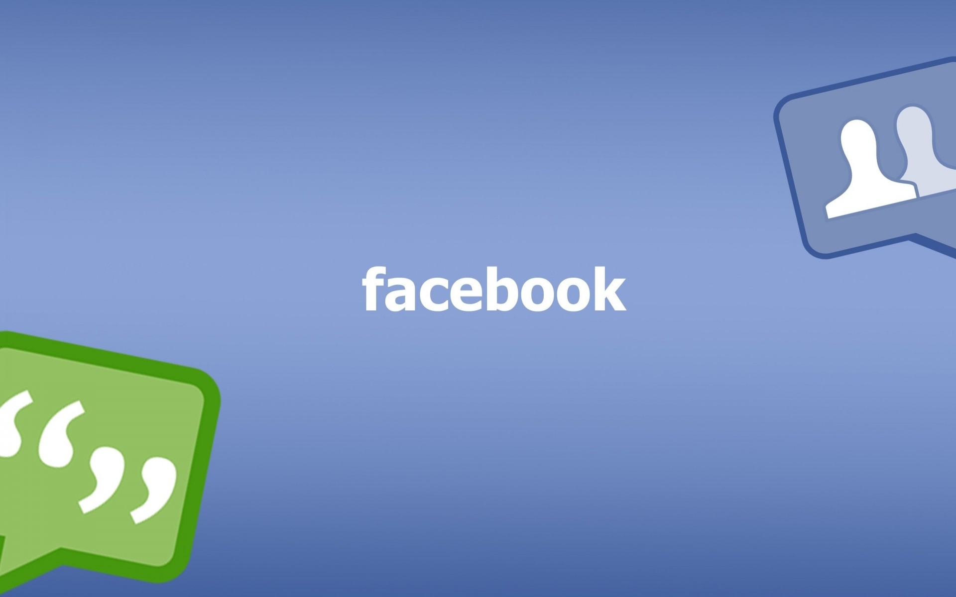 facebook social network emblem design