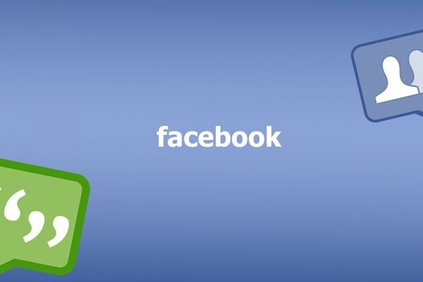 Emblema Facebook red social favorita