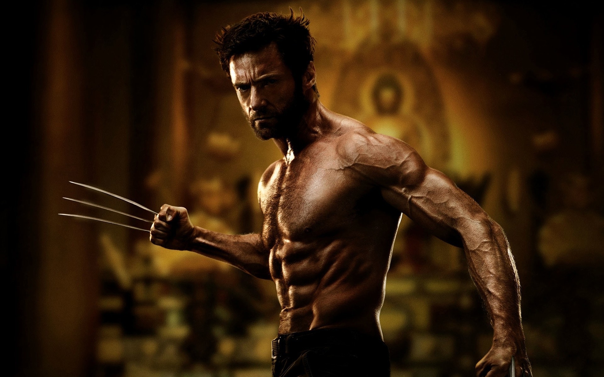 celebridades x-men músculo hugh jackman wolverine tipo hombres superhéroes marvel actores