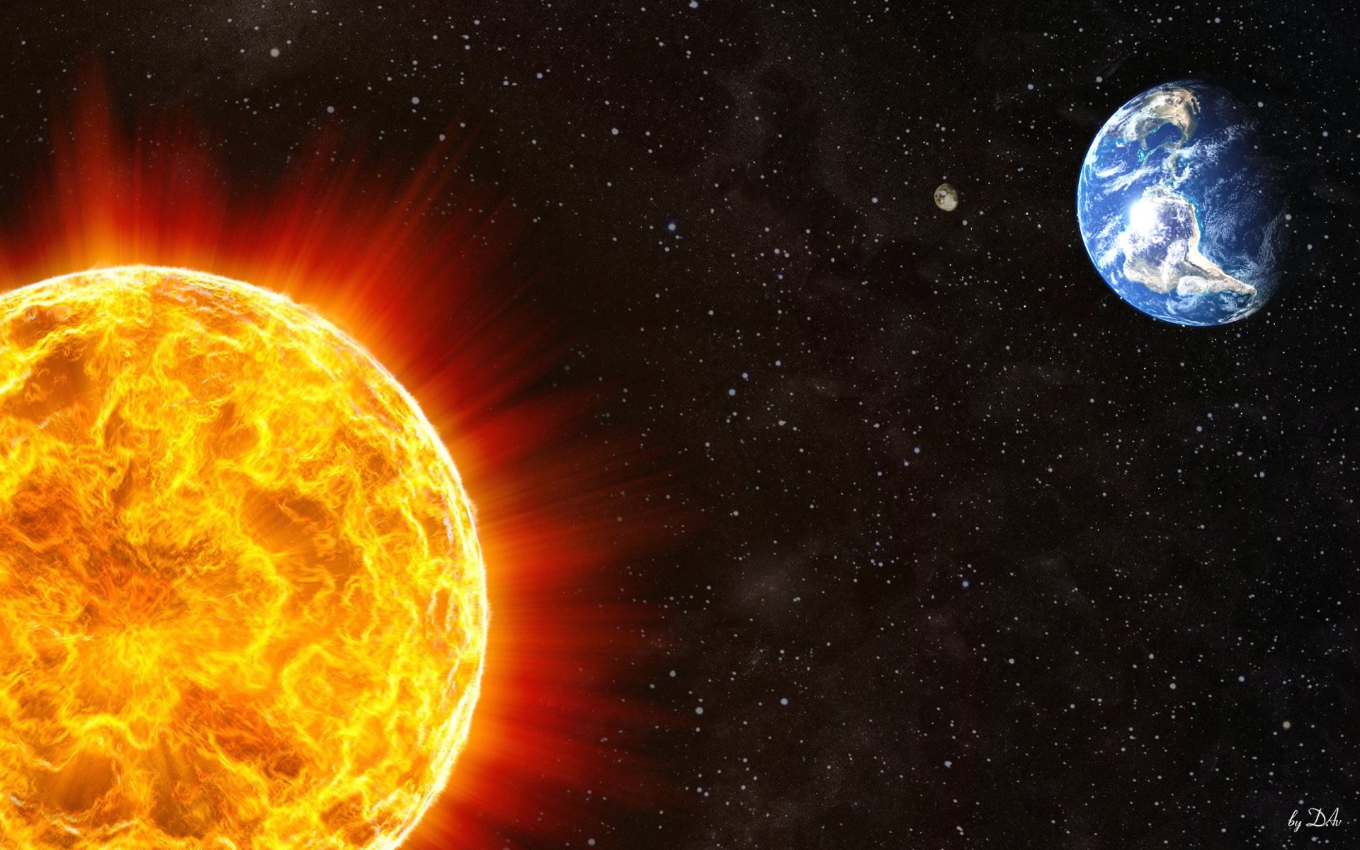 pace land sun star