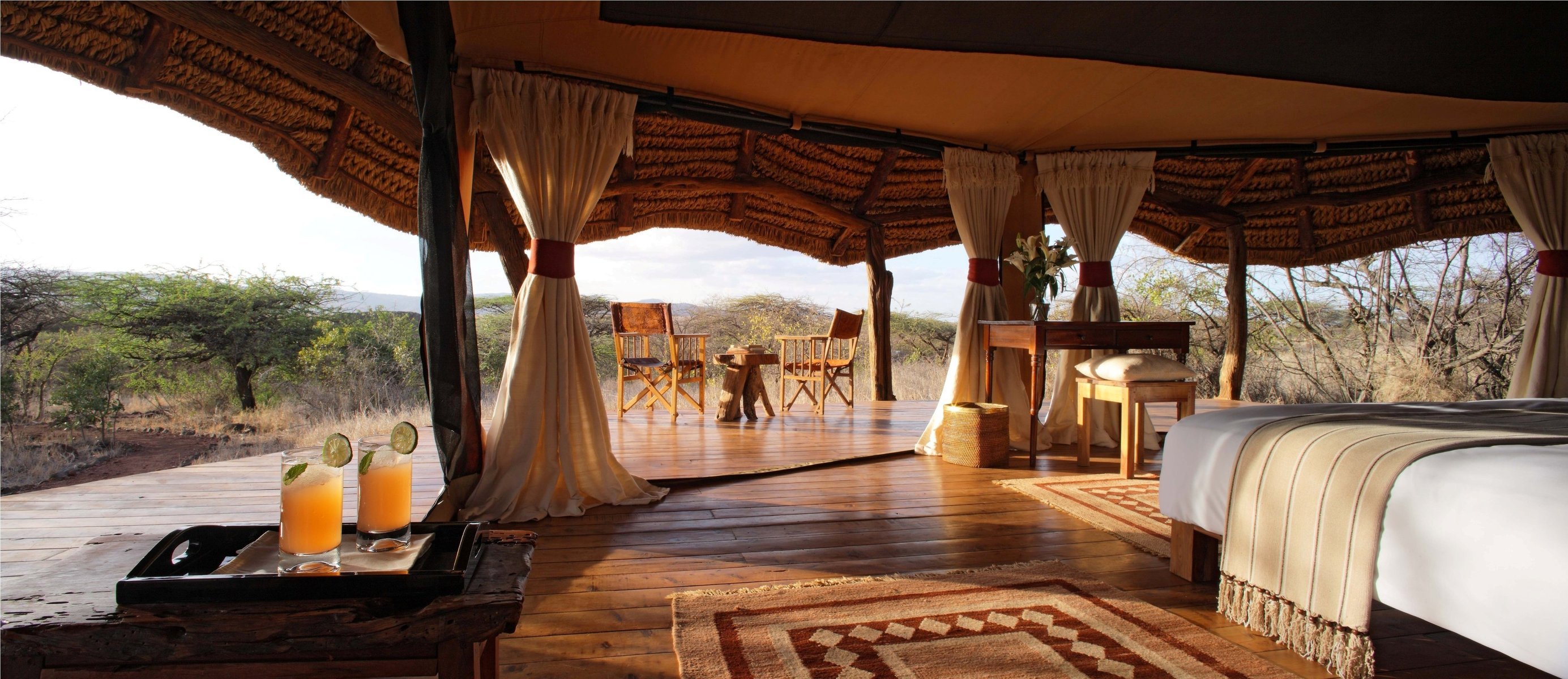 interior glamping interior safari glamping tienda estilo diseño