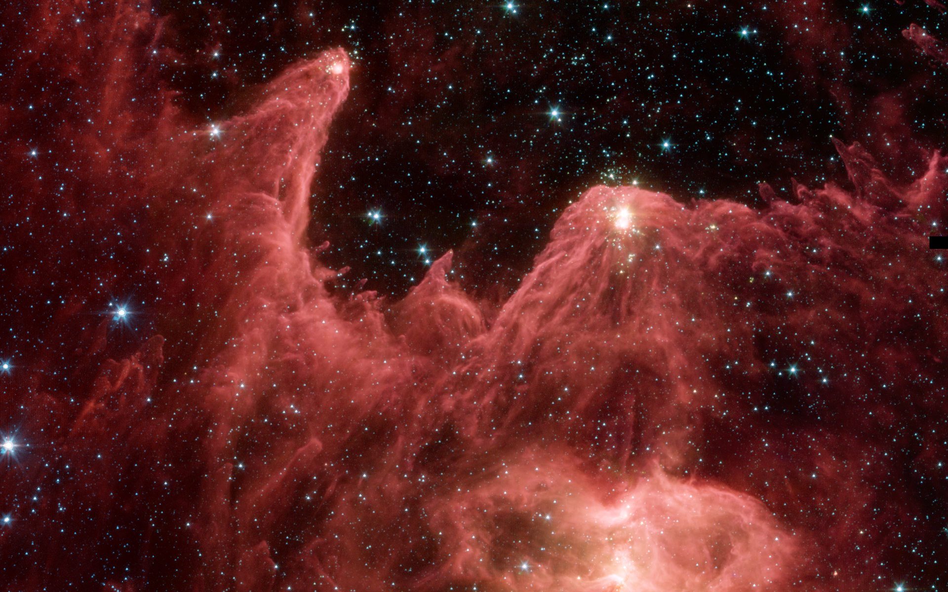 w5 sc 1848 cassiopée nébuleuse espace étoiles univers monde