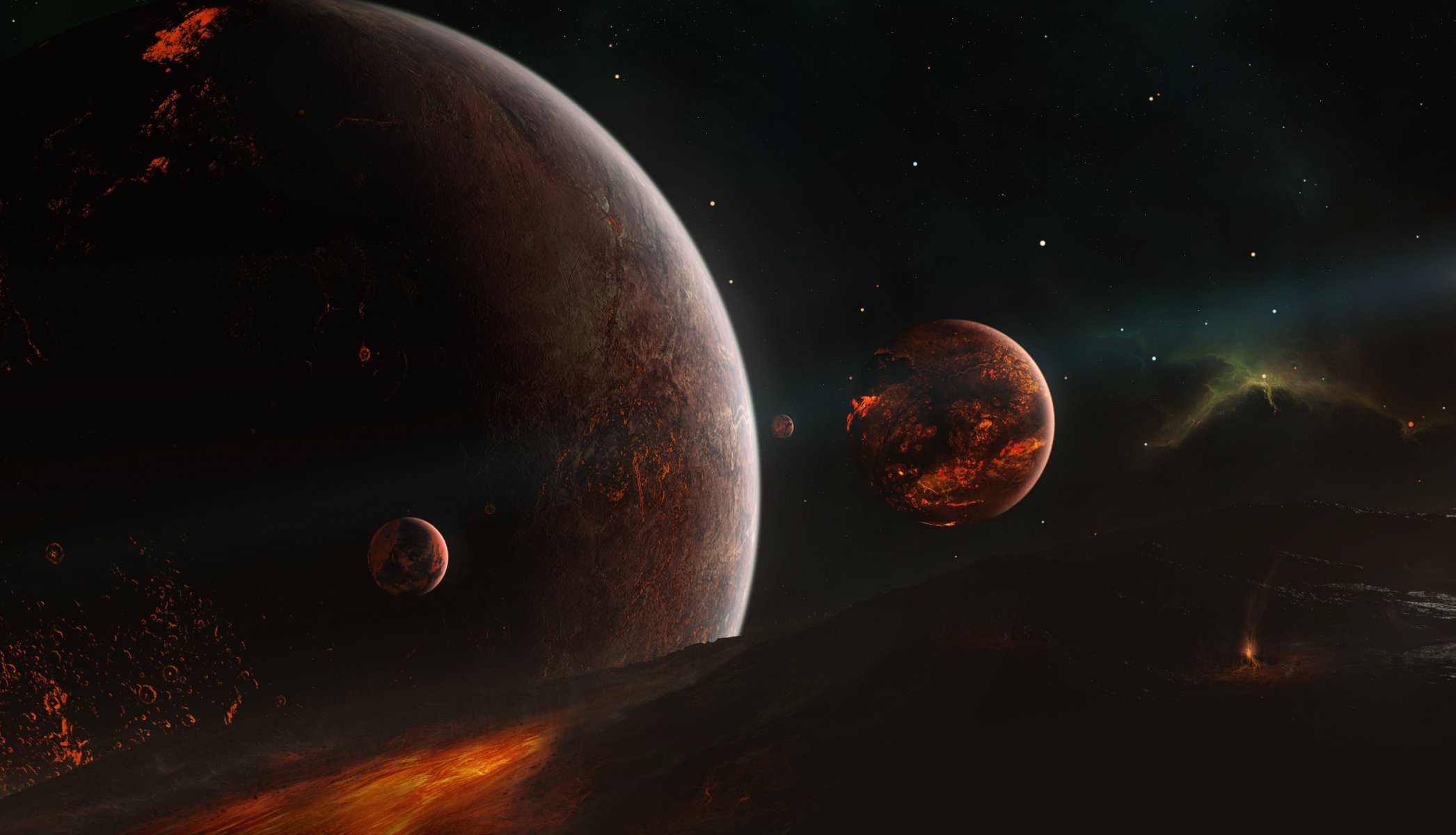 sternensystem bildung planeten monde sterne