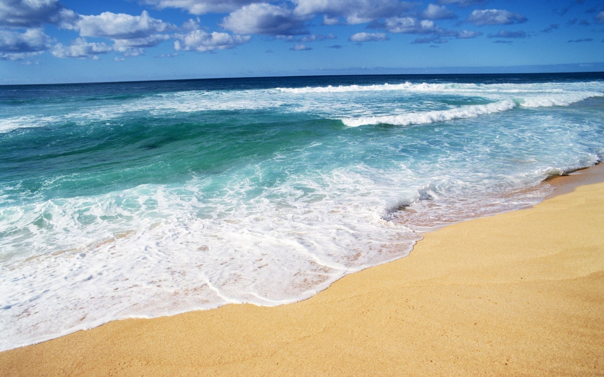 ciel mer sable
