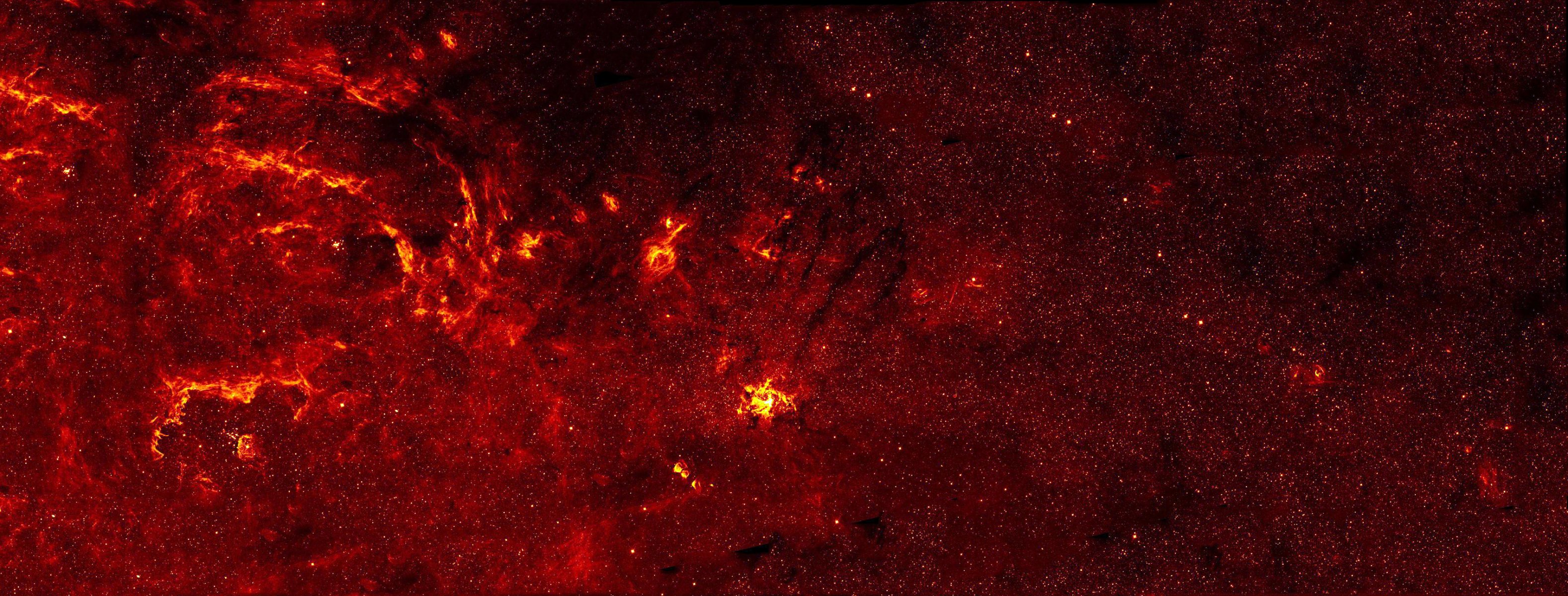 vía láctea galaxia centro estrellas