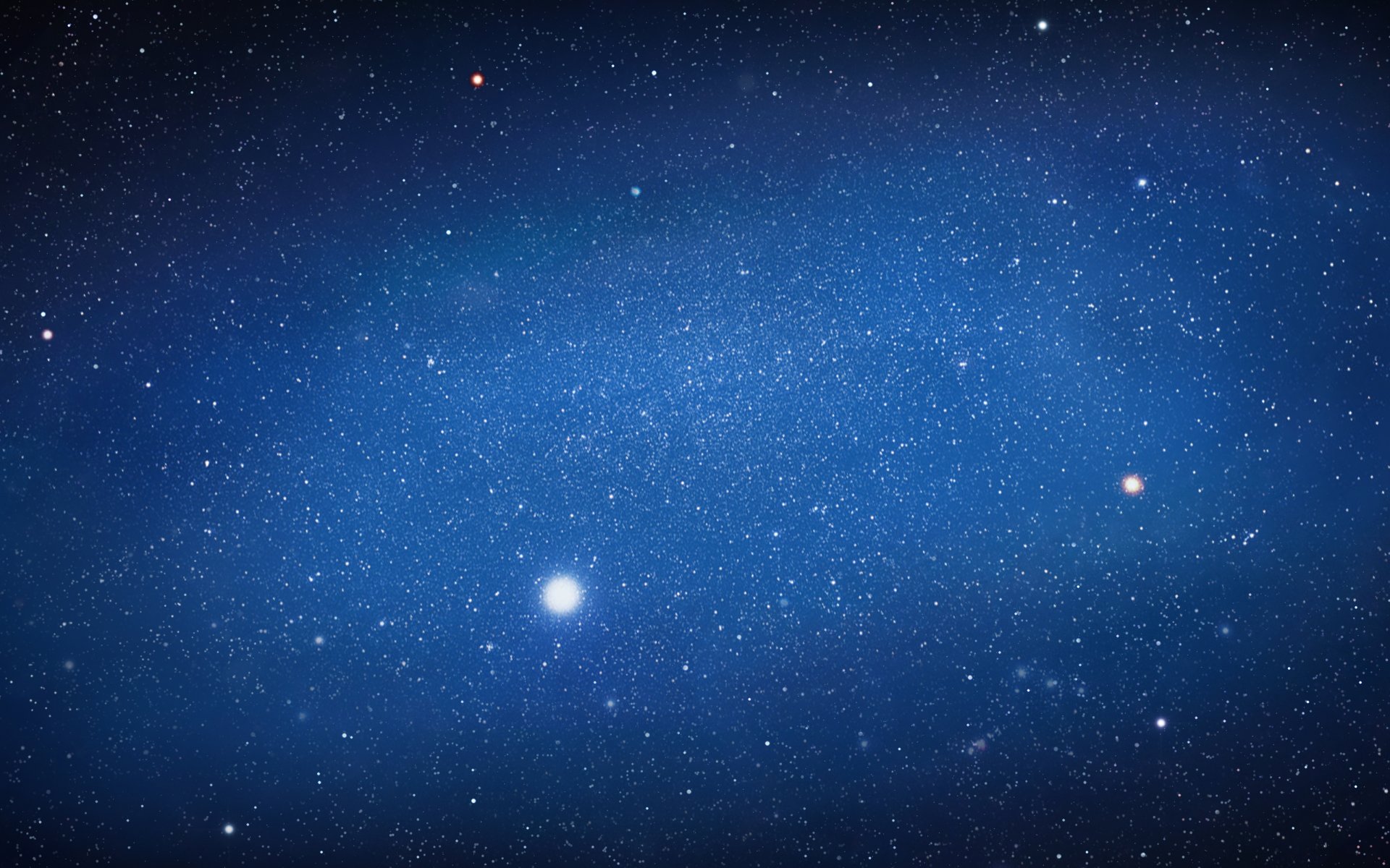 spazio stelle luci