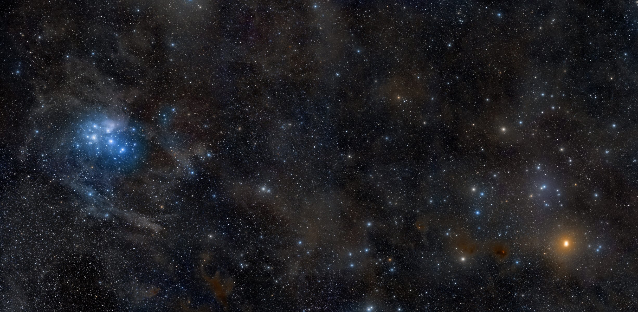 pléyades hyades constelación tauro estrellas