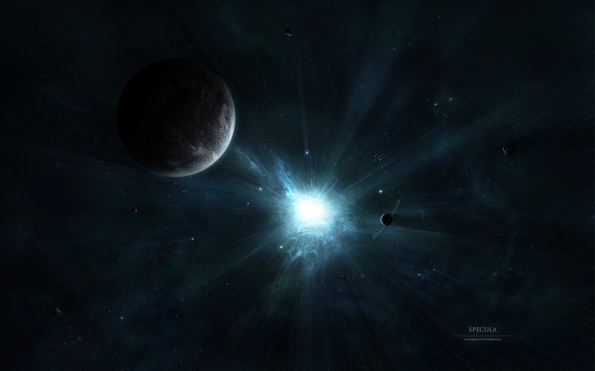 cosmos estrella luz brillo planetas resplandor universo espacio deviantart
