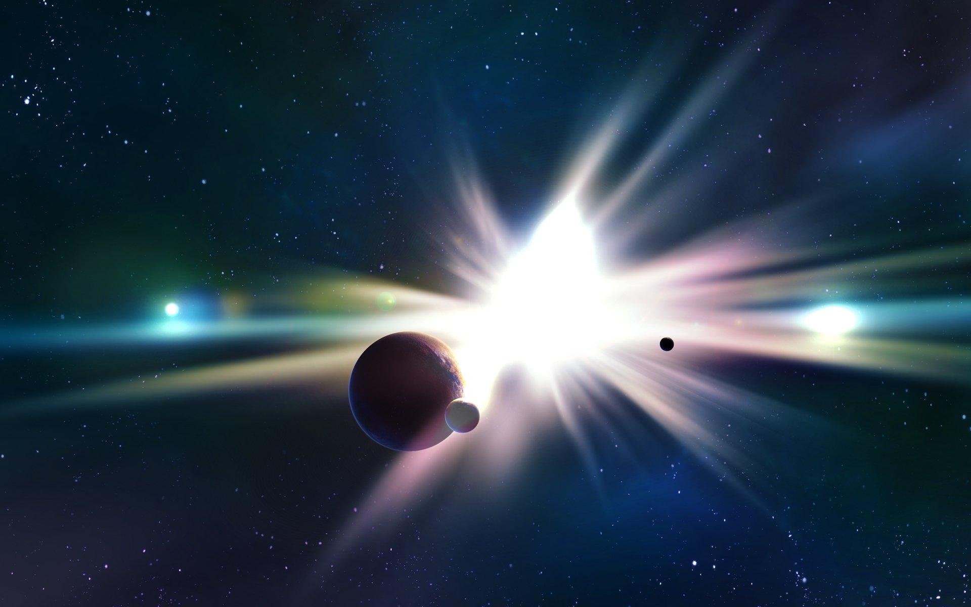 tar planet flash satellites light