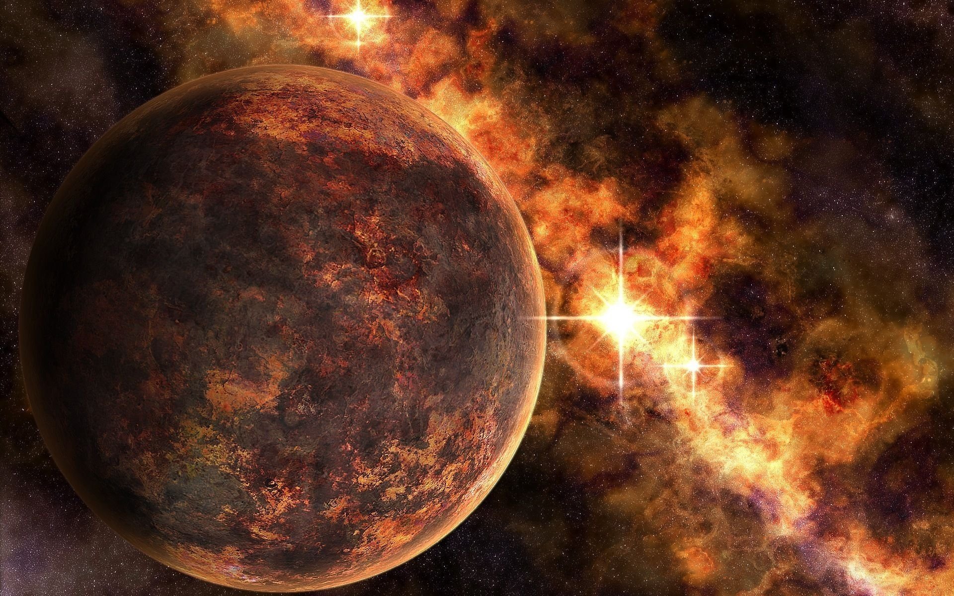 raum arbeit raum planeten