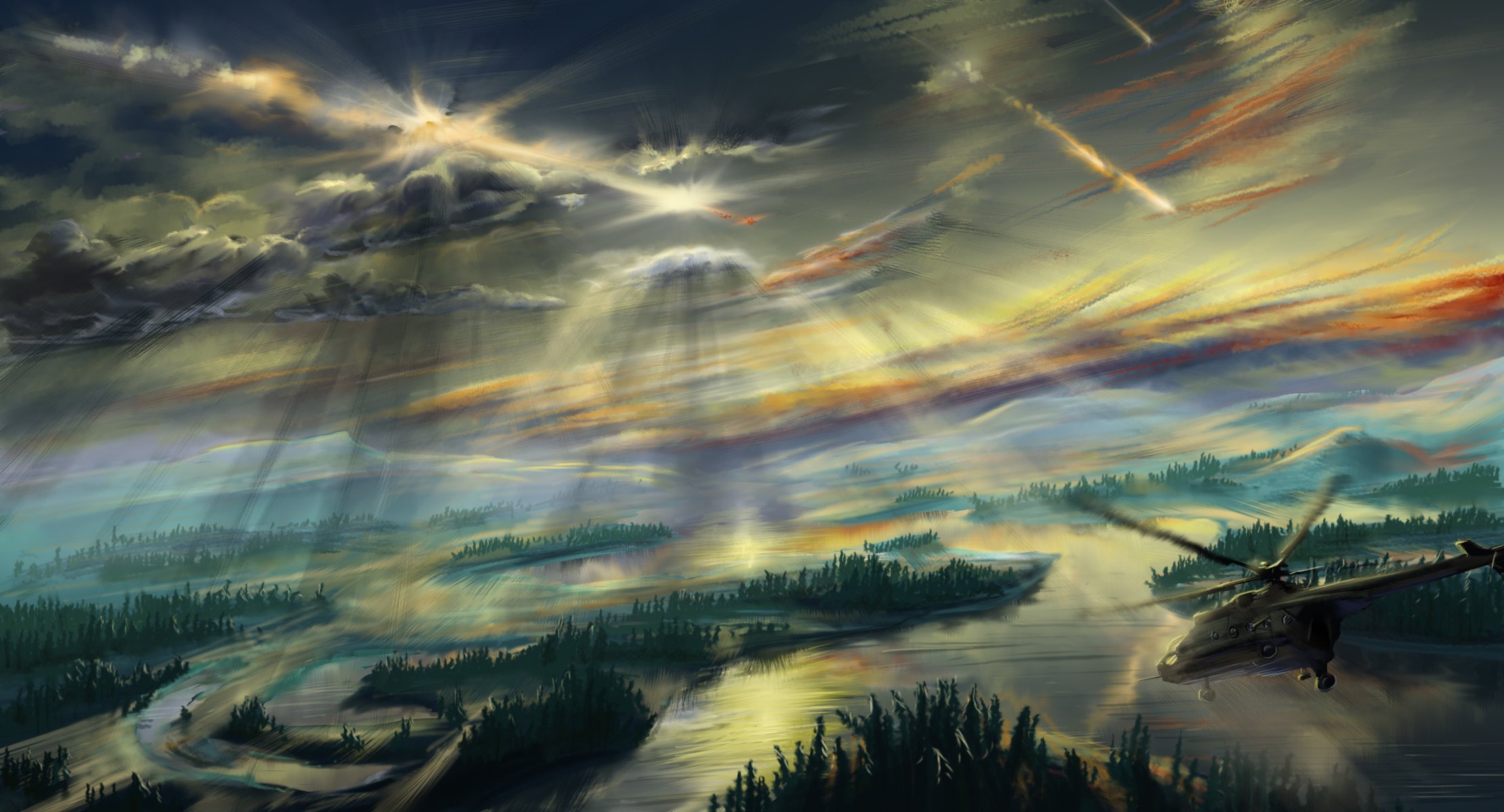 taïga dessin apocalypse sauvetage