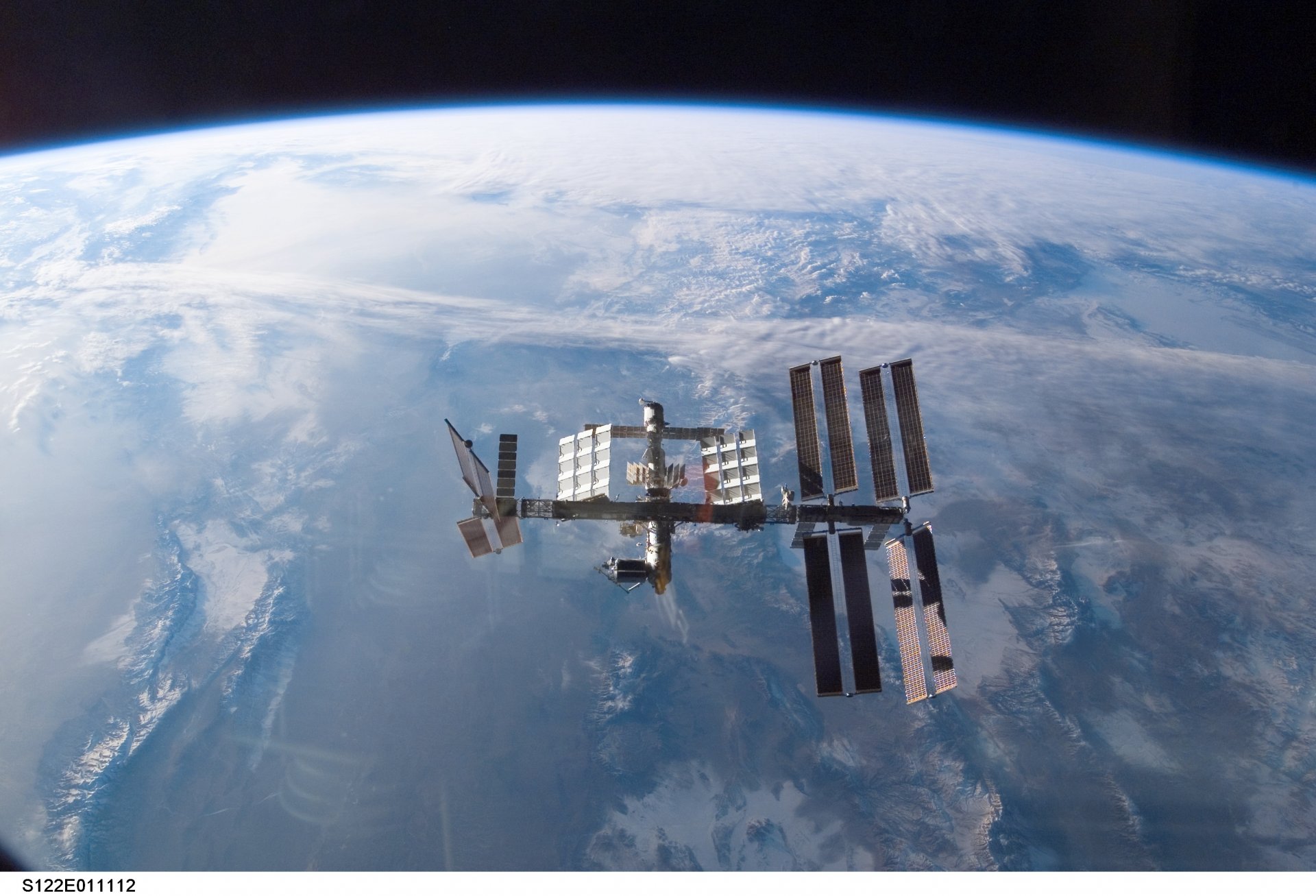 iss union raum erde planet