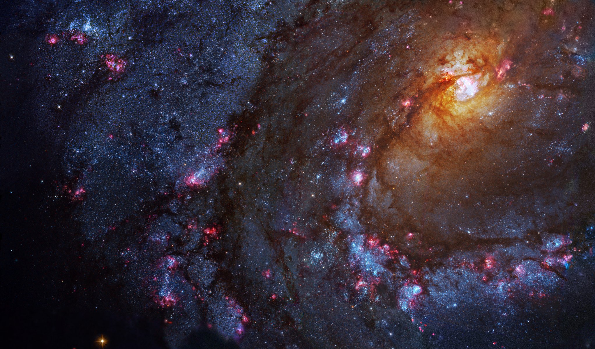 piral galaxy m83 constellation hydra