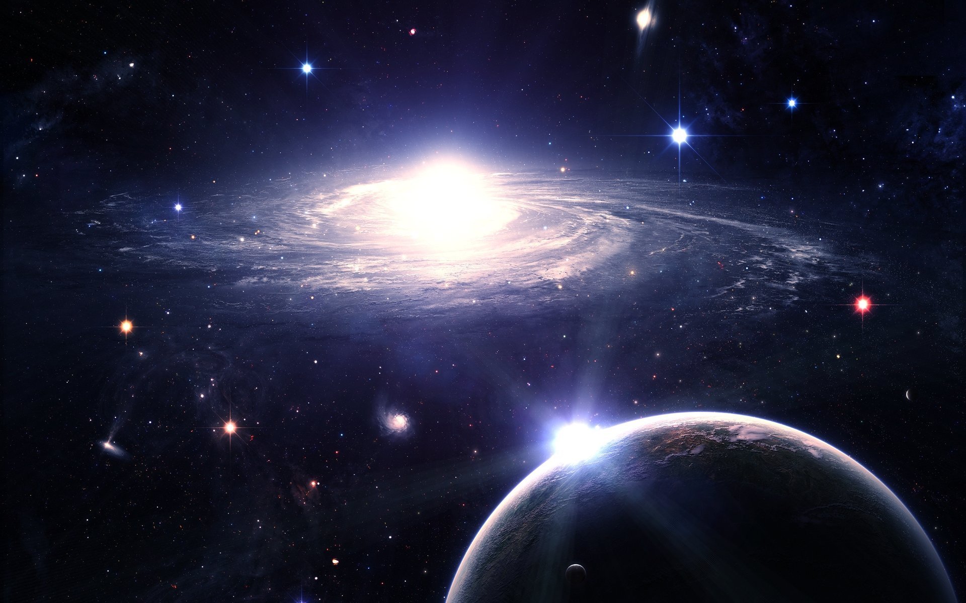 galaxy planet star
