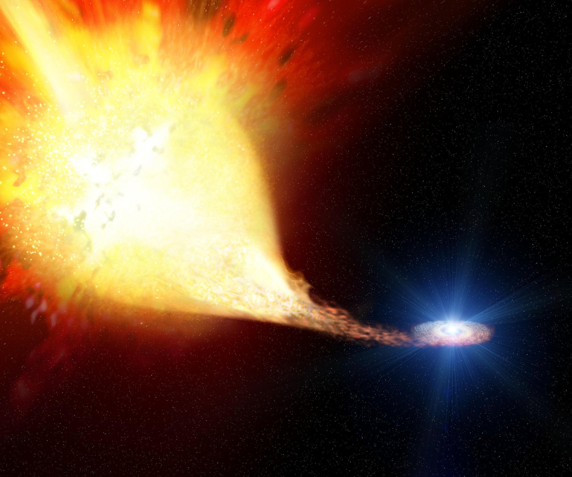 n1993j star supernova double