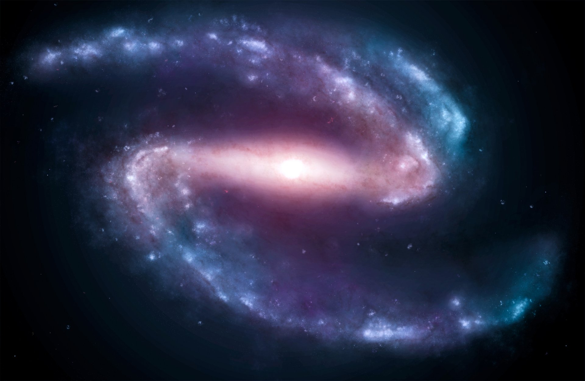 galaxie sterne licht raum