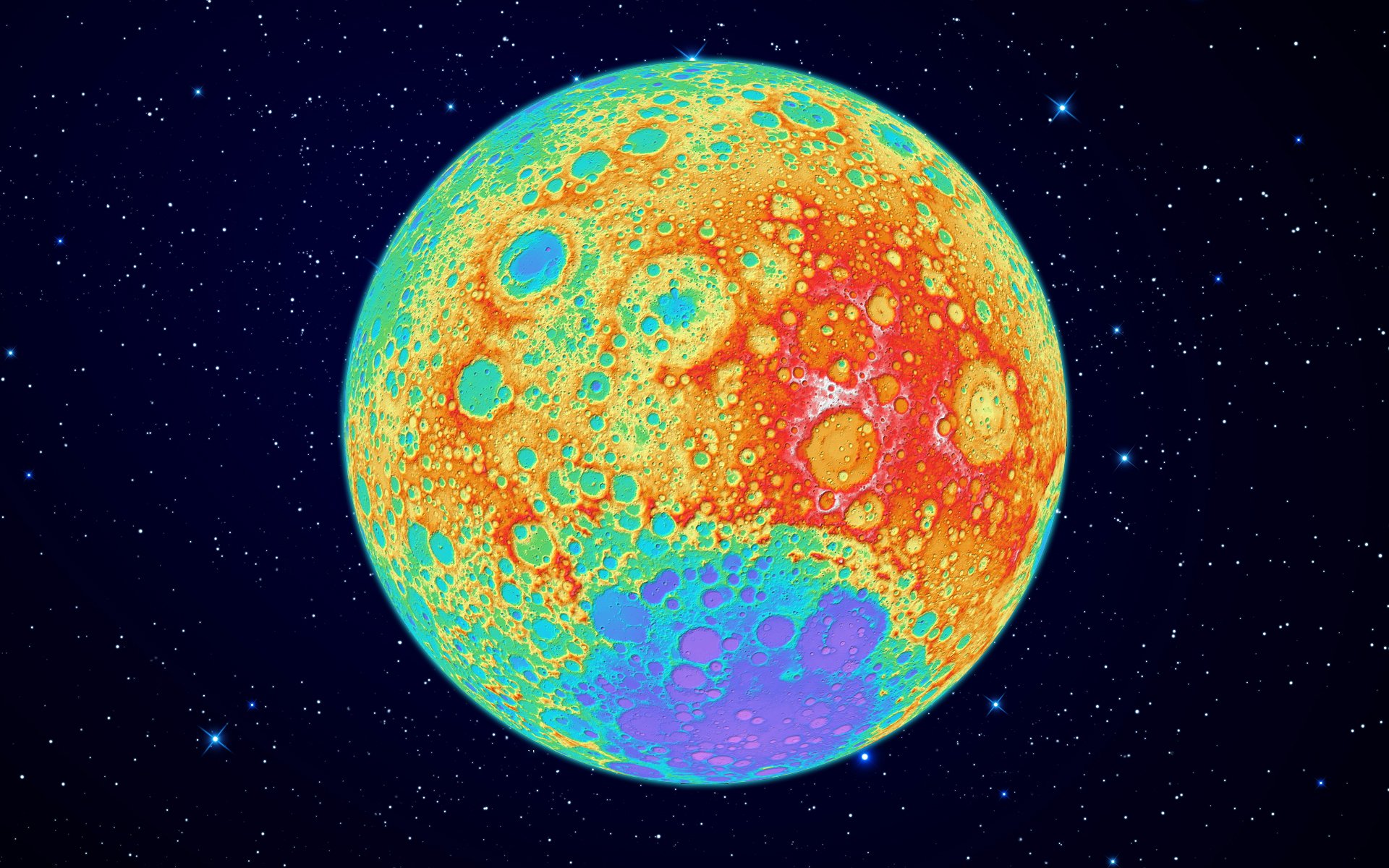 luna color reverso lado