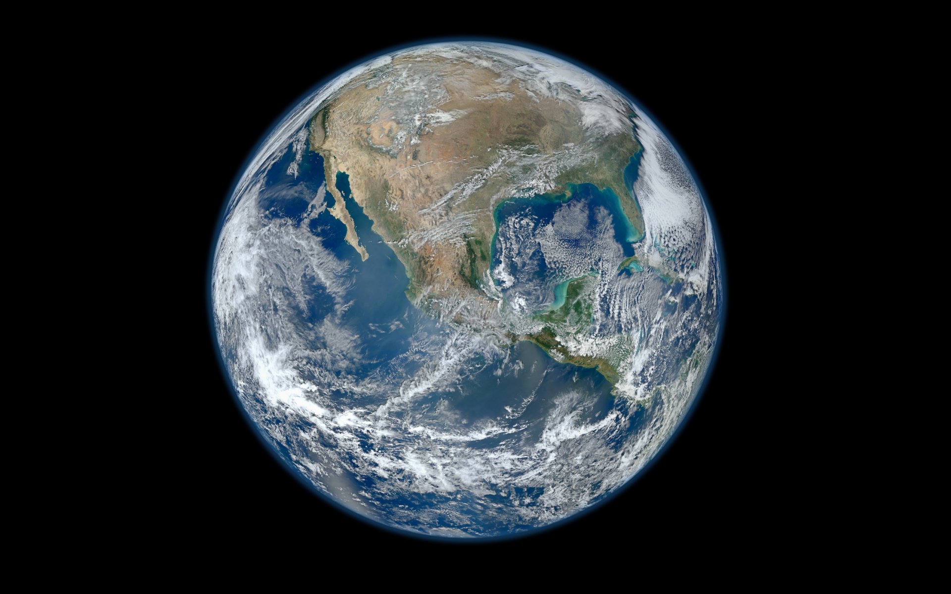 planet land continents ocean hemisphere space