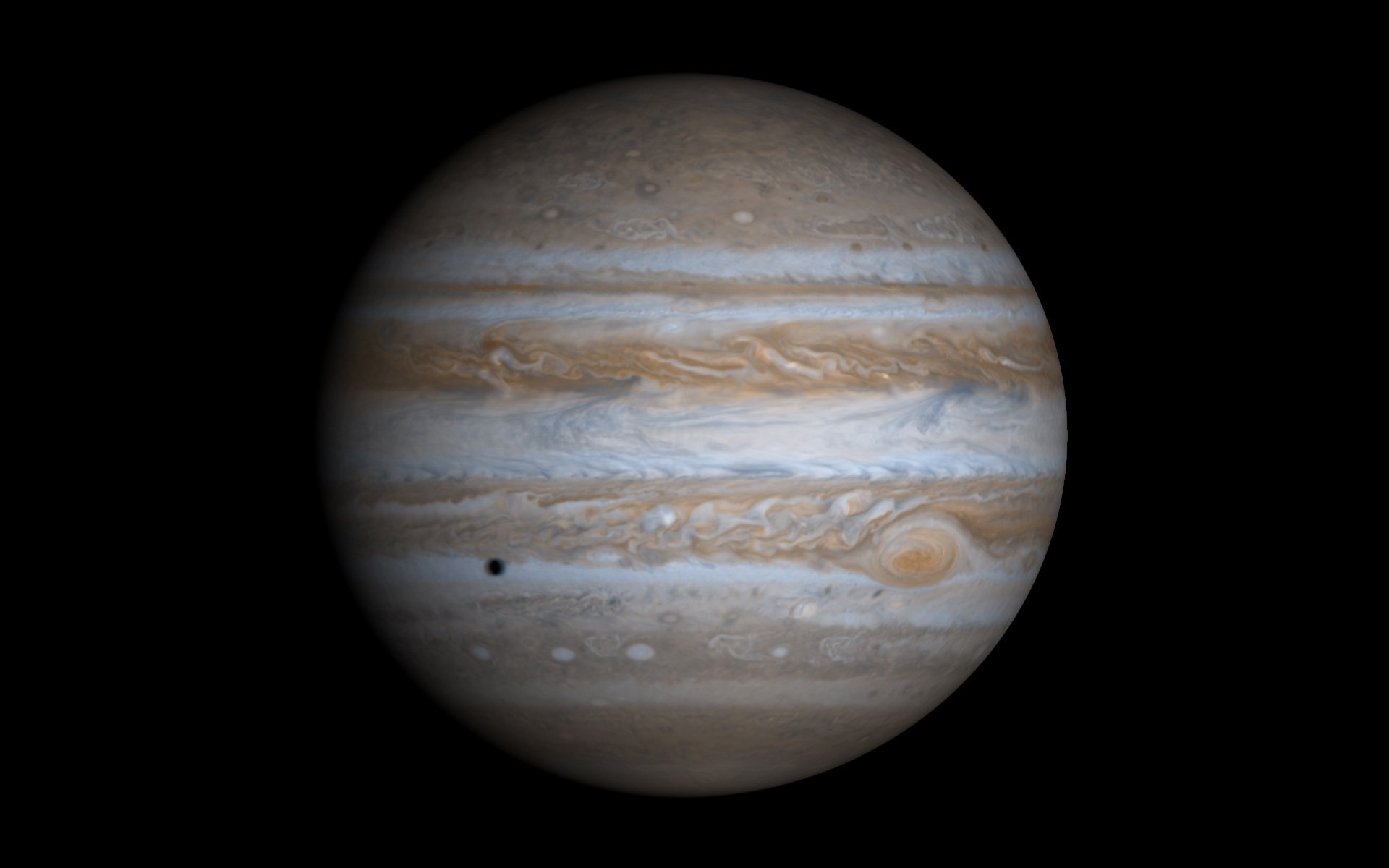 planet gas giant jupiter satellite