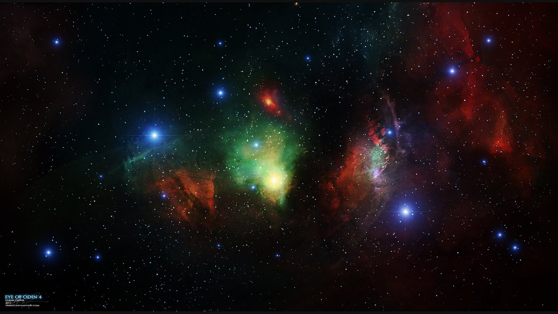 nebulosa constelación arte estrellas infinito